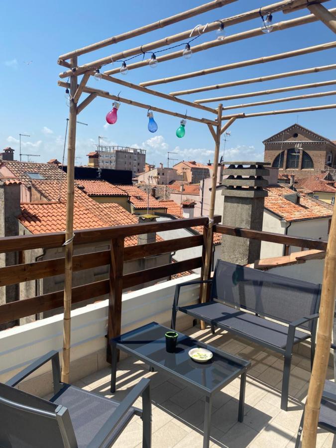 Laguna Blu Camera Sole Con Terrazza Panoramica In Comune Chioggia Kültér fotó